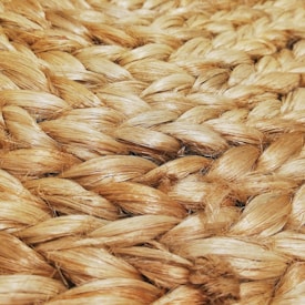 Imagen cercana de fibra beige